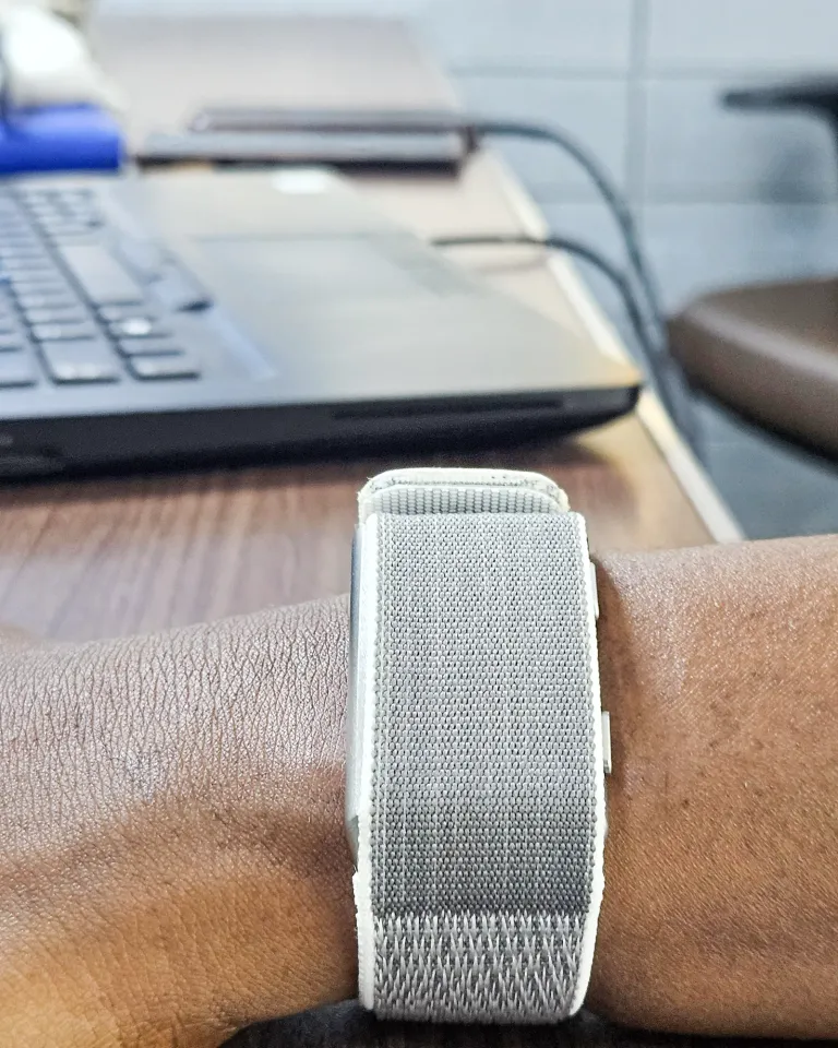 MSM wearable worn on the wrist during the day